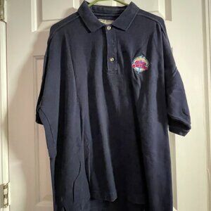 Men's X Large (XL) Navy Universal Islands of Adventure Polo. Vintage